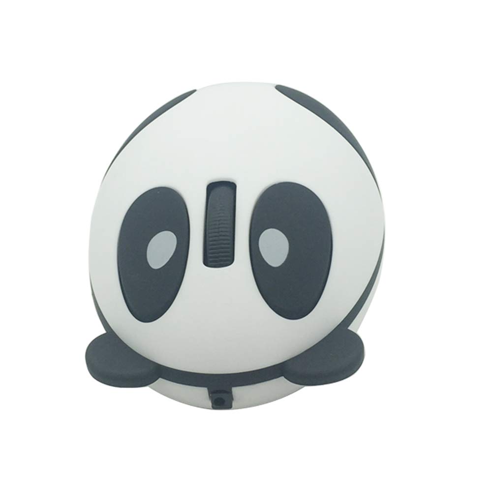 Socobeta Panda Mouse Cute Plug and Play Wireless Optical Computer Sound