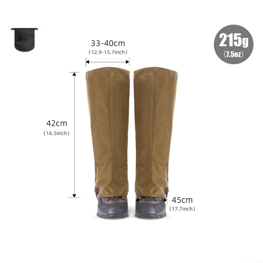 Ghette da Trekking 500D Impermeabili Antifango(S/M)