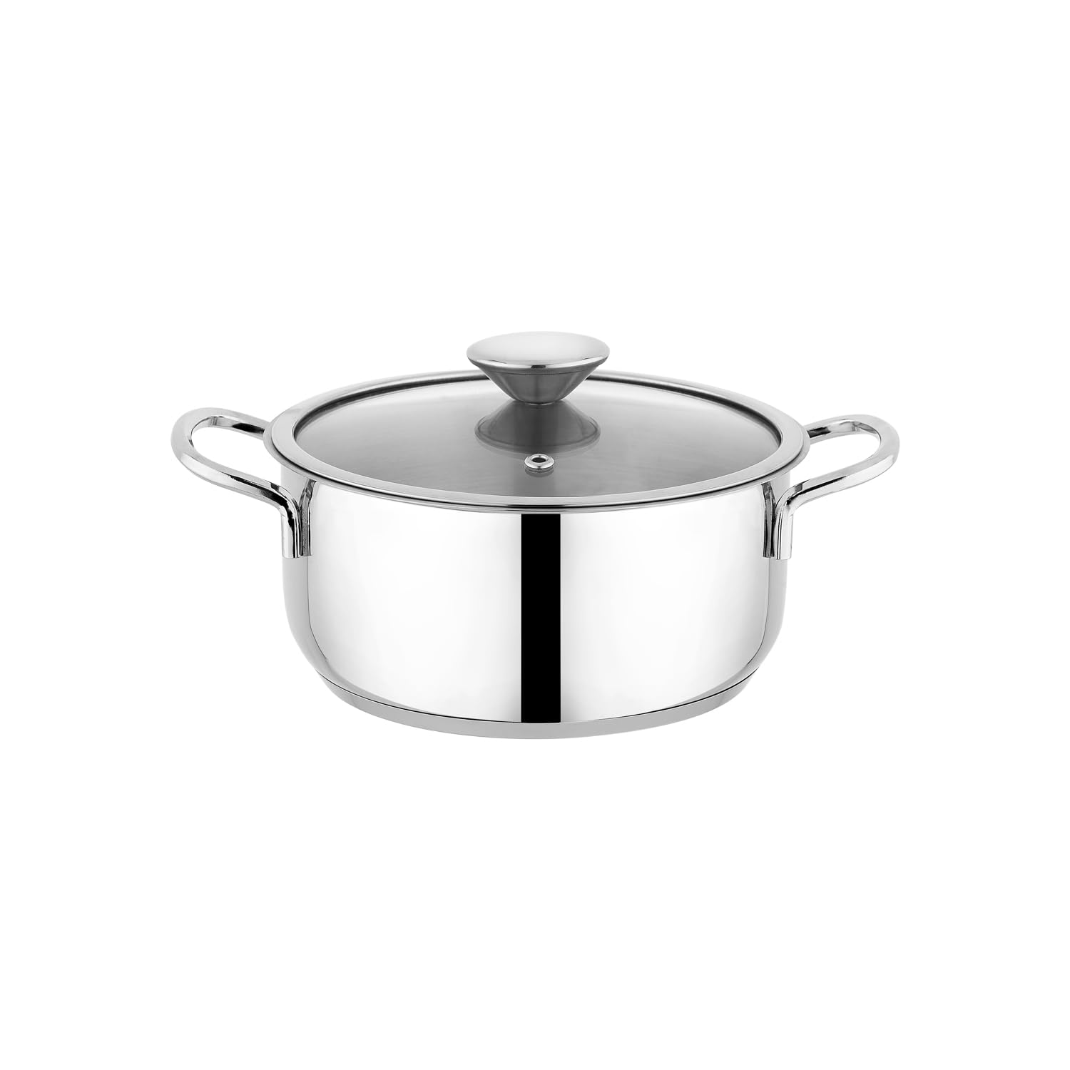 Schafer Steel Storm Çelik Tencere Seti 8 Parça-Inox