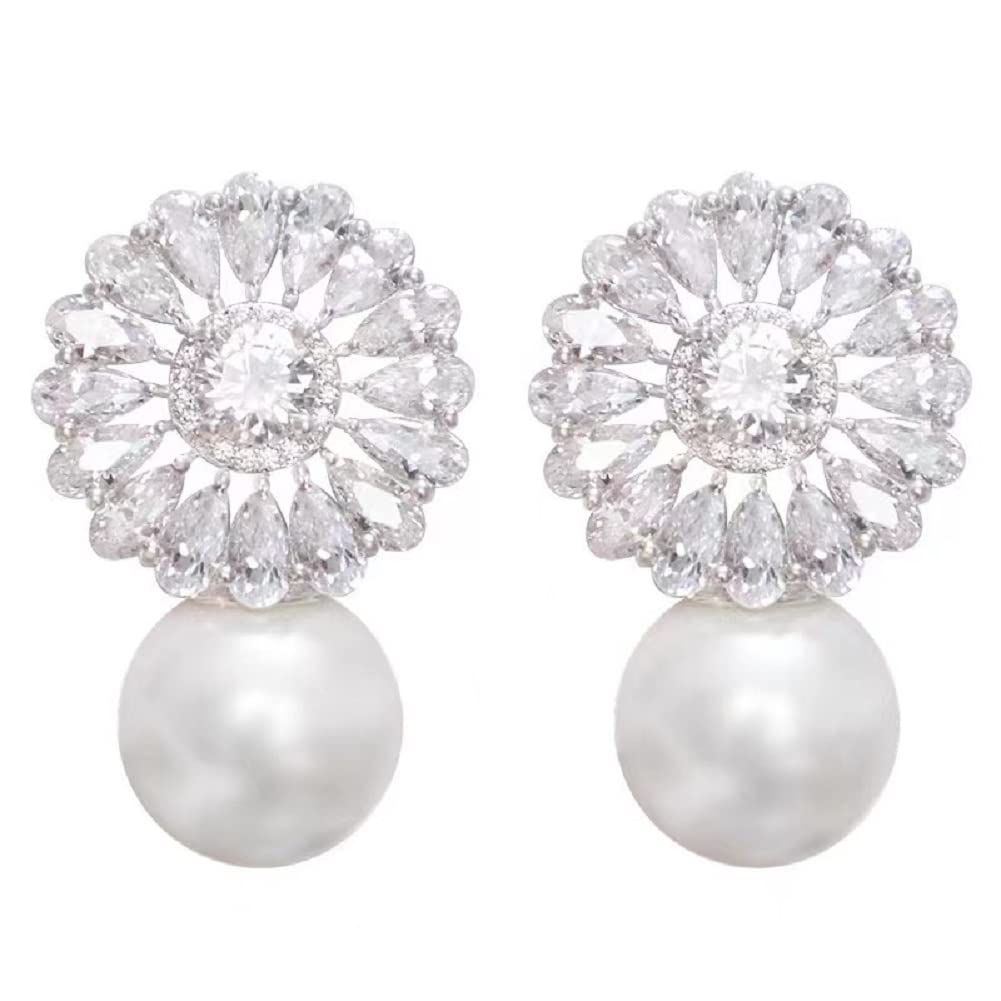 Boucles d'oreilles argent 925 perles de culture d'eau douce - 6