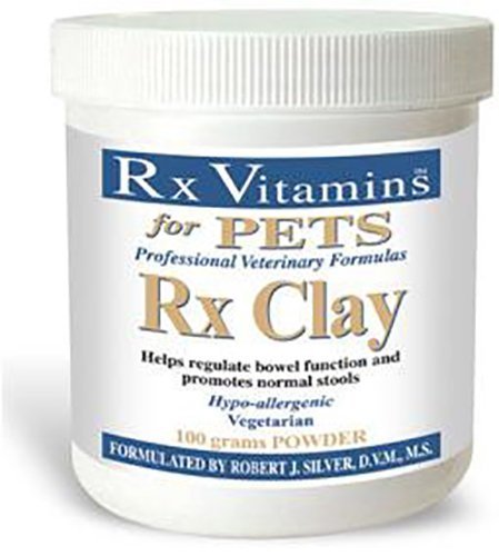 image for Rx Vitamins Rx Clay Powder for Pets - Anti Gas & Anti Diarrhea for Dog