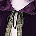 GRAJTCIN Adulr Purple Cloak with Hood and Sleeves Wizard Robe Costume Vampire Witch Cloak Cosplay Hooded Robe Halloween (Purple)