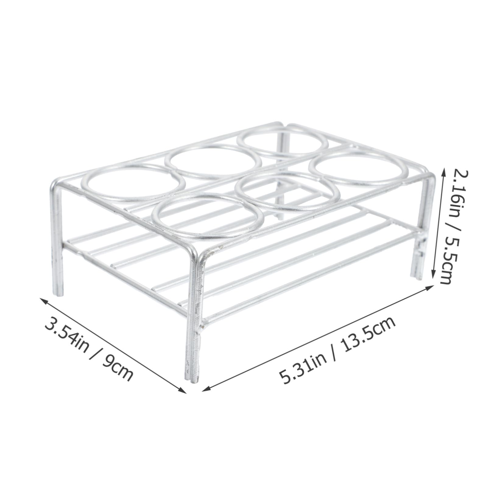 Hemobllo Support de Creusets de Laboratoire Fil Nickel-chrome Étagère Métallique ou Rack de Rangement Pratique pour Usage Scolaire et Technique
