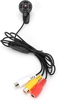 CCTV Mini Security Camera, Mini CCTV Surveillance Camera Security 3.6mm Infrared IR 8 Light CCTV HD Camera Audio Video Surveillance