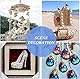 SKOOLOVE100 Stück Muscheln 2-3 CM weiße kleine Muscheln zum Basteln, Handwerk DIY Malerei Strandung Hochzeit Dekoration, Strand Natürliche Muscheln Masse (230g)
