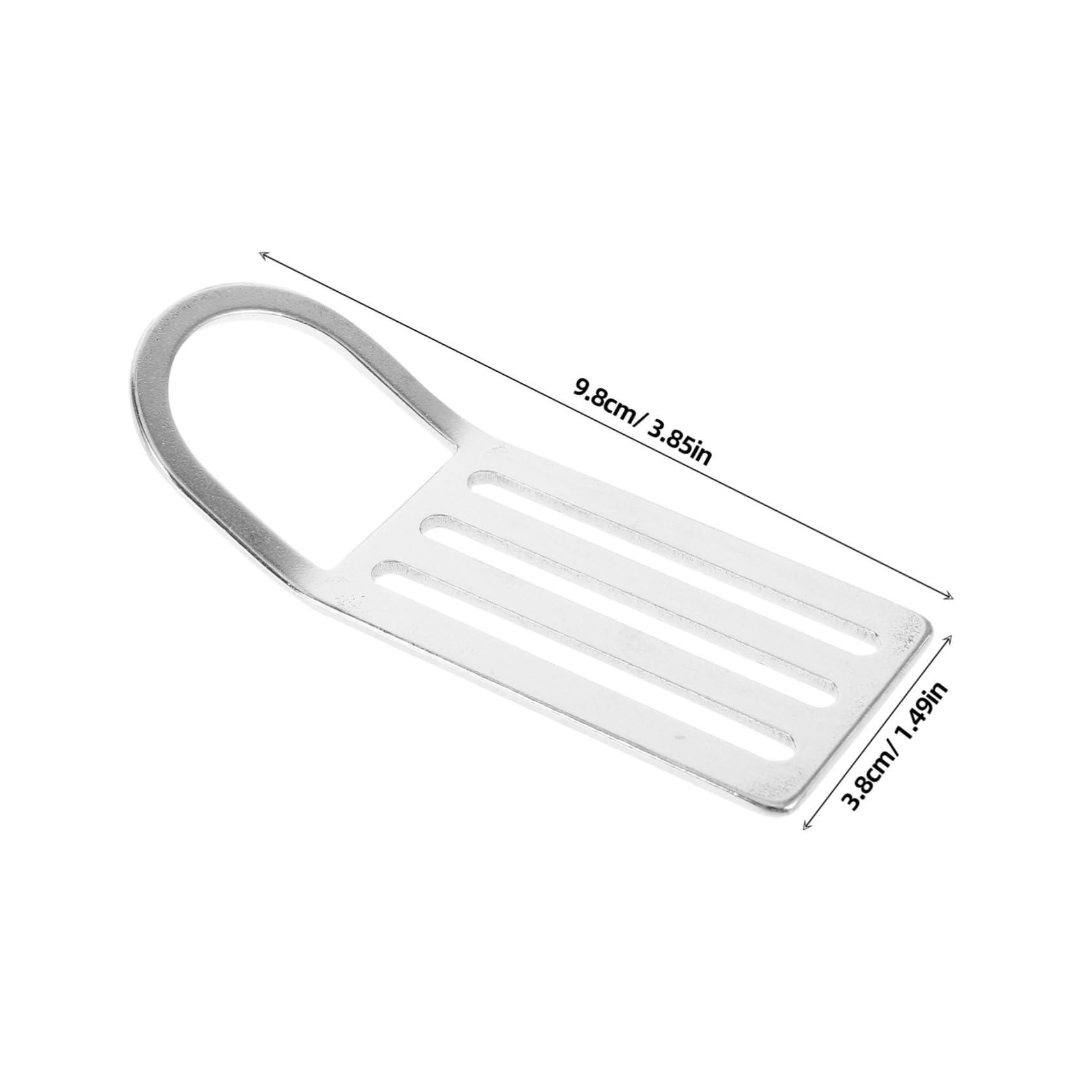 balacoo 2pcs Stainless Steel D Ring Buckle: D Ring for Scuba Diving Weight Belts - Webbing Buckle for Backpacks and Inflatable Paddle Boards