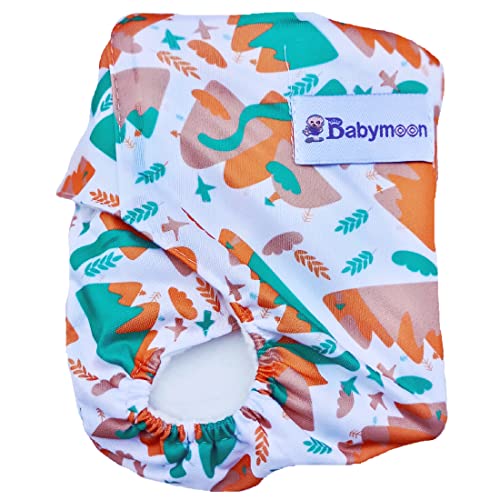 Image of Babymoon Washable & Reusable Cloth Diaper Pocket with Grey Insert Pack of 2