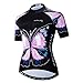 Cycling Jersey Women Short Sleeve Bike Biking Shirts Full Zip Bicycle Tops Cycling Clothes with 3 Pockets