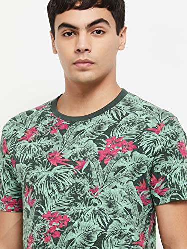 Image of Max Men Printed Ultra Slim Fit T-Shirt