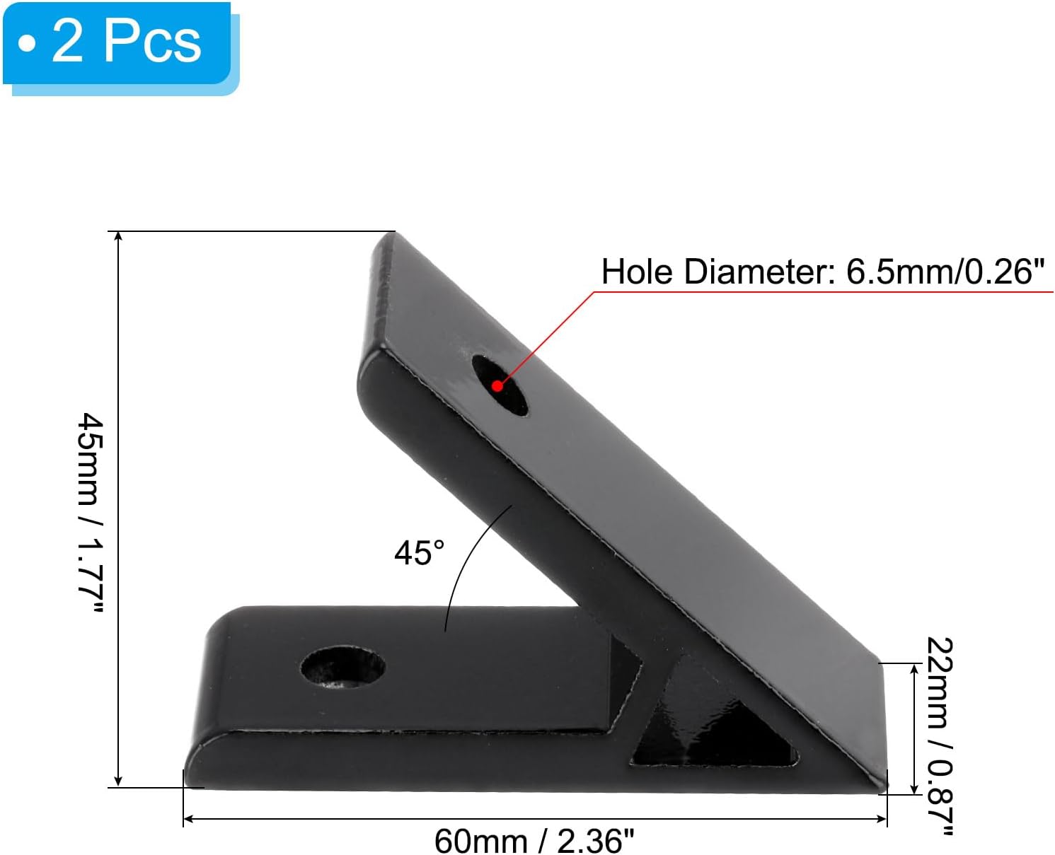 Sarokzárójel részletes nézete