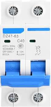 Disjoncteur Miniature Ac 380V 63A 3P Din Rail Mount Accueil Protection Contre Les Surcharges Disjoncteur Miniature Ac 380V 63A 3P Din Rail Mount Accueil Protection Contre Les Surcharges