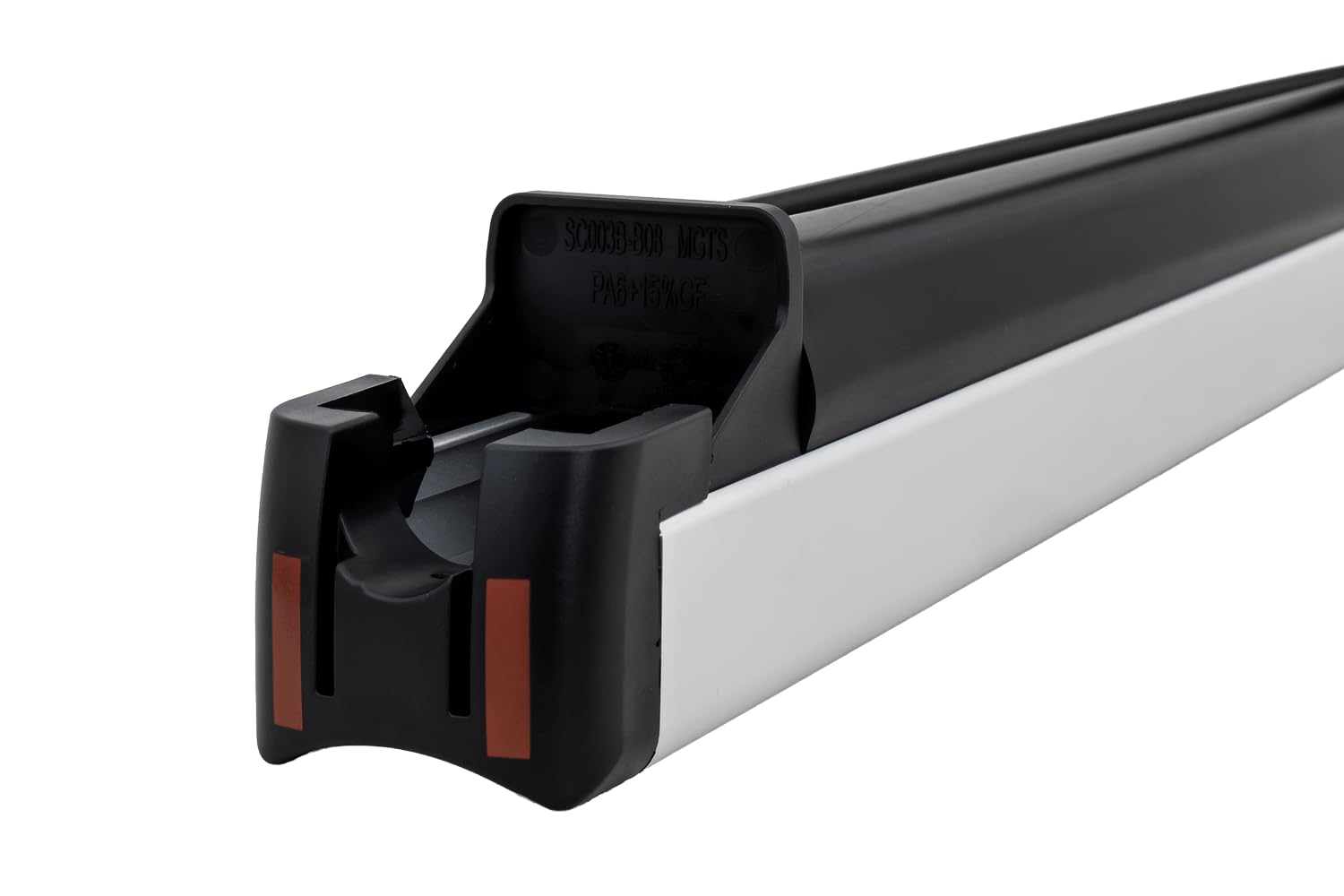 Frostline 4 portasci da tetto in alluminio | Robusto supporto in alluminio per 4 paia di sci o 2 snowboard. Ideale per le vacanze invernali con la famiglia o gli amici.