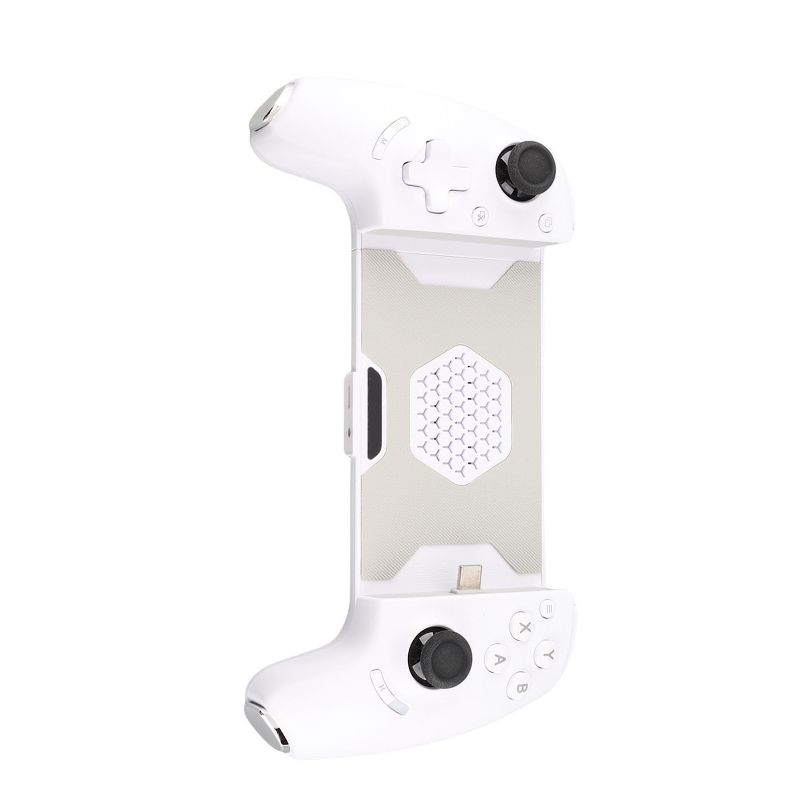 Bewinner Controller di Gioco Mobile Tipo C Controller di Gioco Bluetooth Wireless Cablato Auto per Telefono di con Dissipazione del Calore, Tasti Posteriori Programmabili, Hall