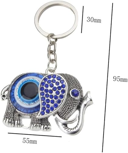 Miniatura 5 de RORPOIR 1pc Blue Eyes Pendant Evil Eye Wall Pendant Turkish Feng Shui Decorations Blue Eye Keychain Turkish Keychain Evil Eye Keyring Evil Eye Key