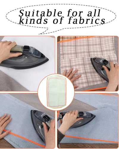 Image of 4pcs Iron Mat, Iron Board for Ironing Clothes, Heat Resistant Ironing Board Covers, Table Cloth Cover for Delicate Garments, for Stable Ironing Surface (Random Color)