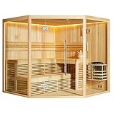 AWT Sauna E1806A Pinienholz/220x220/9kW Vega