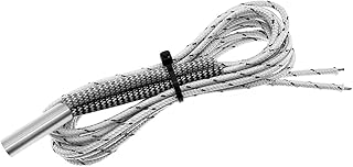 APAAZO Heating Tube Reprap 6 * 20mm 12V/24V 50W Ceramic Cartridge Heater Compatible With Filament Hotend Kit J-Head V6 Hotend Head 3D Printer Parts (Size : 12V 50W)