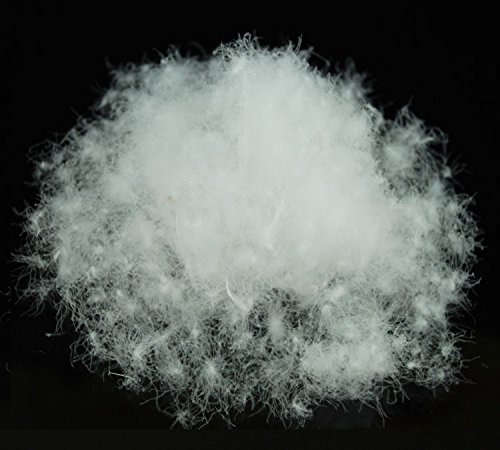 ROSE FEATHER Bulk White Goose Duck Down and Feather -Filling Stuff Bedding Pillow DIY USA Standard 95/5 Goose Down 200g - Thumbnail 6