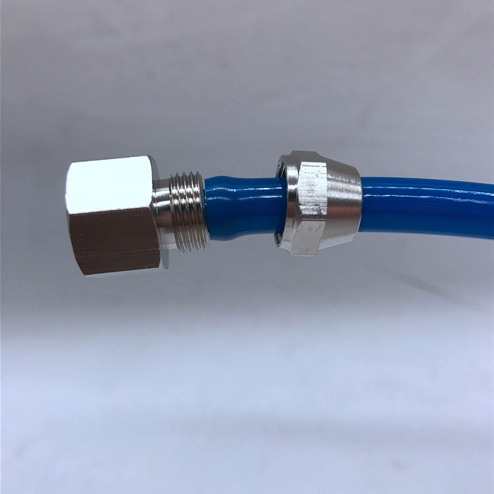 Qinlu-Brass Connector Hose Fitting Brass Quick Connectors For 6/8/10/12mm Hose And 1/8 1/4 3/8 1/2 Female Thread Direction Type Pipe Fitting, corrosion resistance ( Color : 10mm , Size : 1/2