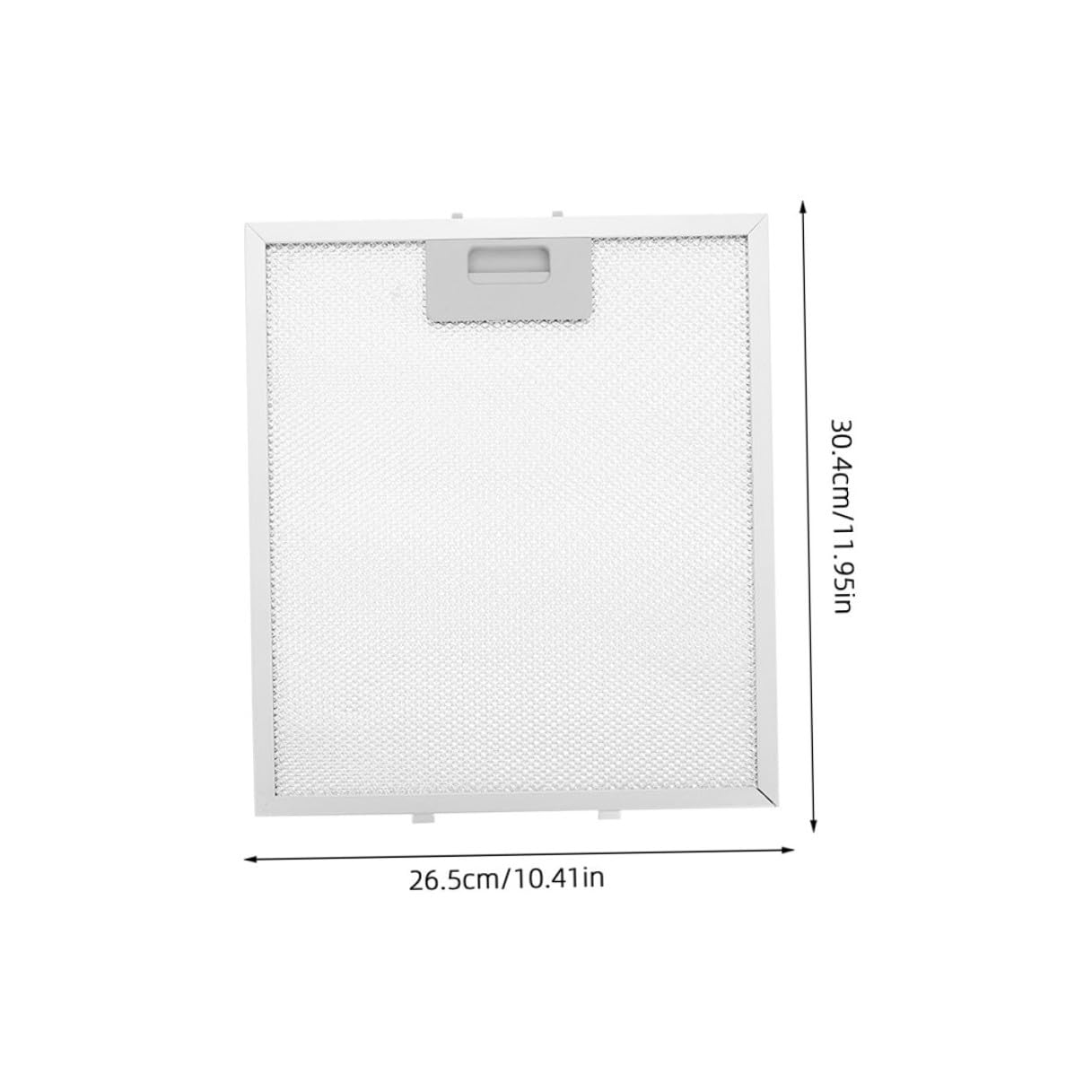 Filtro de Grasa Metálico para Campana Extractora, 2 Piezas de Aluminio Fácil Instalación, Ligero y Resistente para Cocina en Casa