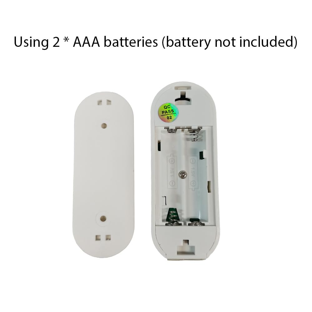 Alarma De Puerta Y Ventana Ty App 2.4g Wifi Alarma Antirrobo Con Sensor Magnético Inalámbrico, Sensor De Alarma De Puerta Y Ventana Adecuado Para El Hogar, Niños, Seguridad De Apartamentos