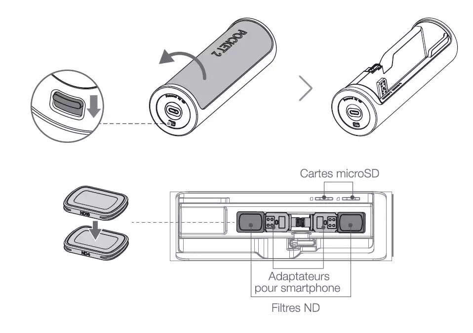 Amazon | DJI Pocket 2 充電ケース | アクションカメラケース 通販