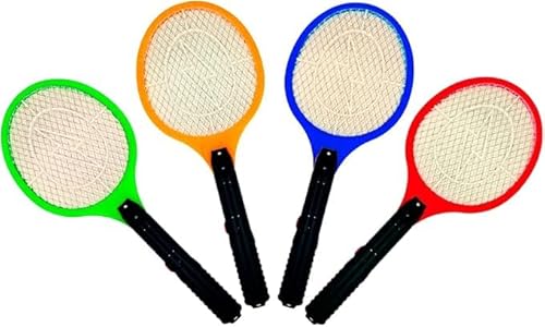 Raquete Elétrica Recarregável Bivolt 110/220v Mata Pernilongos, Mosquito Da Dengue, Mosca E Insetos
