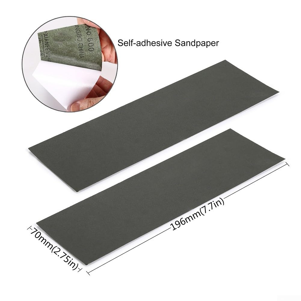 Guitar Bass Fingerboard Radius Sanding Block, Guitar Radius Two-Way Sanding Block For Guitar Bass Fret Leveling Luthier Tool(12# 16#) - Image 3
