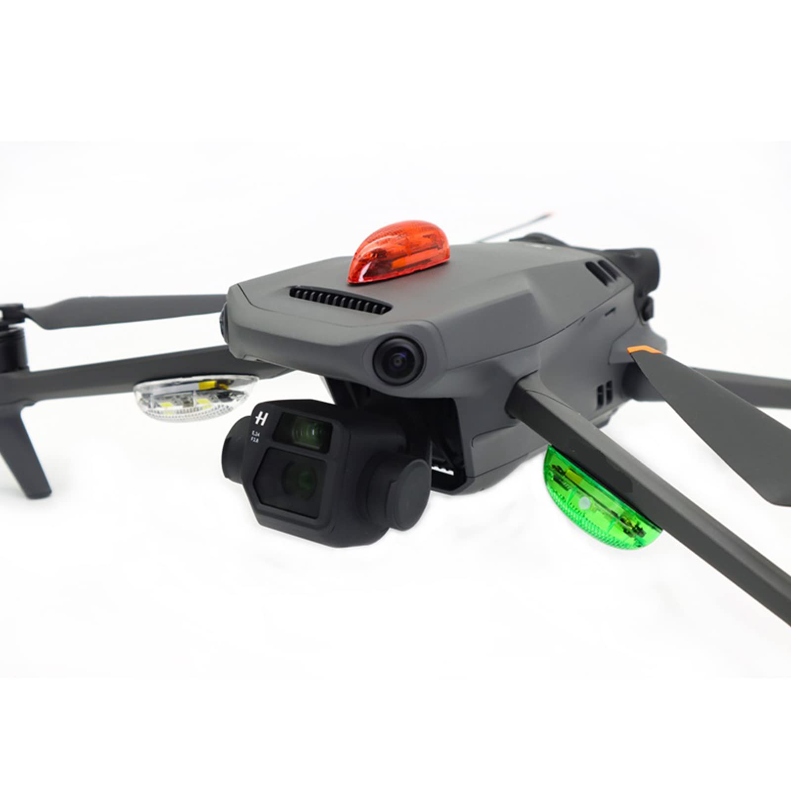 Drone Strobe Light RC Plane LED Lamp Kit Ricaricabile Luci Lampeggianti Super Bright Luce di Navigazione per Mavic 3 Cin