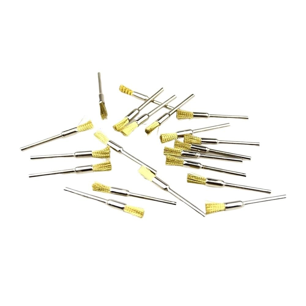 Compatibile per 100 spazzole rame gambo 3mm trapano manuale