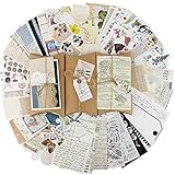 Material: es sticker journal hecho por papel washi de buena calidad, acabado y pegado bien, y los patrones son muy naturales y vívidas para trabajos manuales
