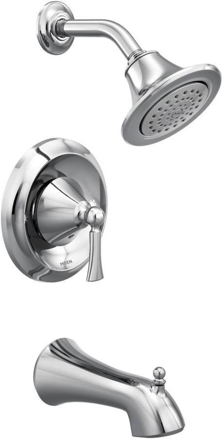 Moen T4503EP-2570 Wynford Posi-Temp Tub/Shower with Valve, Chrome