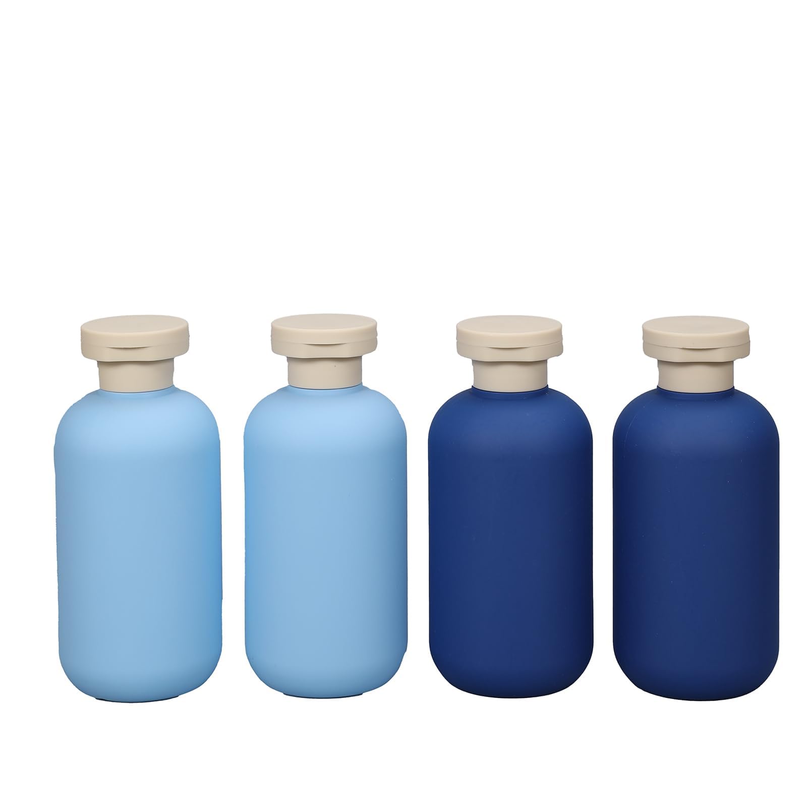 ASEVAT 6.7oz Airtight Plastic Travel Shampoo Bottles, Travel Shampoo and Conditioner Bottles Refillable, Empty Travel Size Shampoo Bottle, Hand Soap