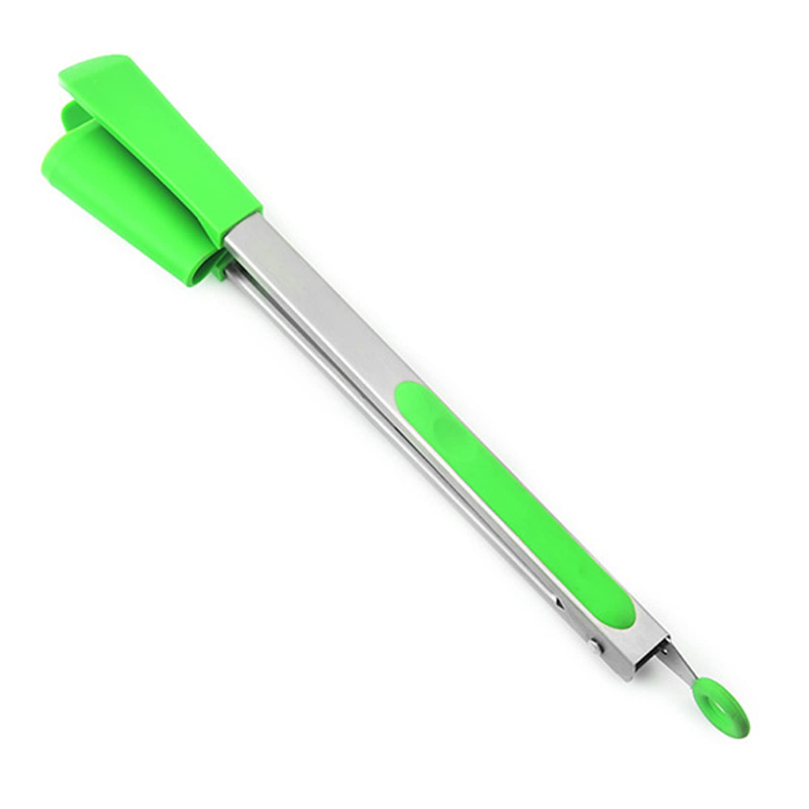 carotoe Multi-Functional Silicone Tong Spatula Kitchen Tong Non Stick Cooking Tongs BBQ Tool Dishwasher Safe Silicone Food Tongs
