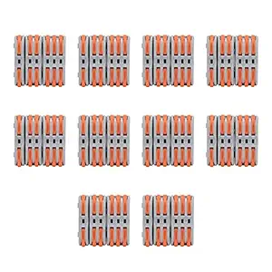 Wire Conductor Connector, Lever Nut Connector Lever Nut Assortment Conductor Multiple Use for Electrical Control for Lighting for Motors