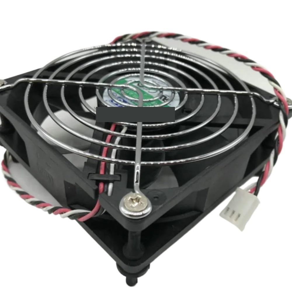 Fácil de reemplazar para AVC DS09225S12L 92mm 12V Ventilador de refrigeración, 3 Cables 0.13A, Caja 9025 con Parrilla para PC