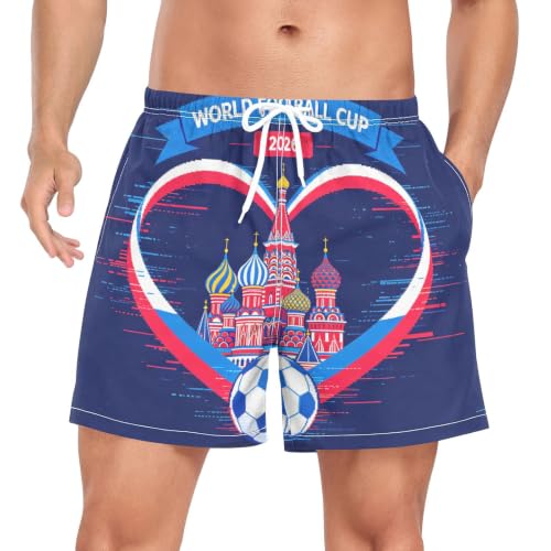 Bañador de secado rápido para hombre ideal para jugar al fútbol en la playa