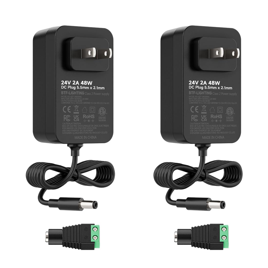 BTF-LIGHTING 24V Power Supply - 120W ETL Certified -11