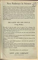 THE EARTH AND LIFE UPON IT With Ginn Price Sheet B00KH6U0UM Book Cover