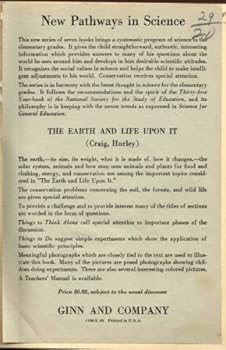 Hardcover THE EARTH AND LIFE UPON IT With Ginn Price Sheet Book