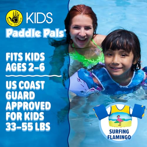 Image of Body Glove Paddle Pals Learn to Swim Coast Guard Approved Kids Life Jacket PFD