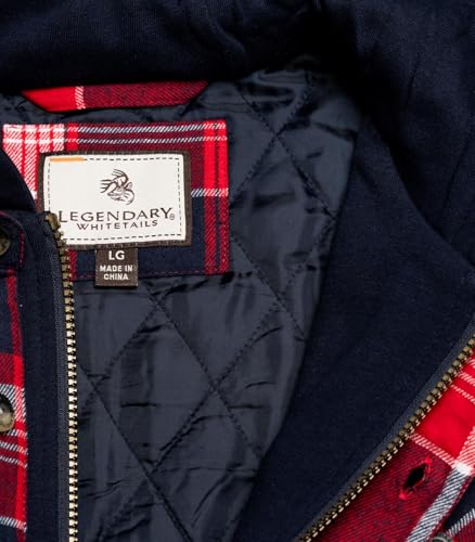 Image of Legendary Whitetails Mens Maplewood Hooded Shirt Jacket