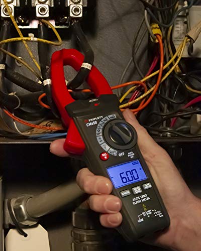 Image of Triplett CM650 True RMS 6000 Count 600A AC /DC Clamp Meter with Inrush and Certificate of Traceability to NIST