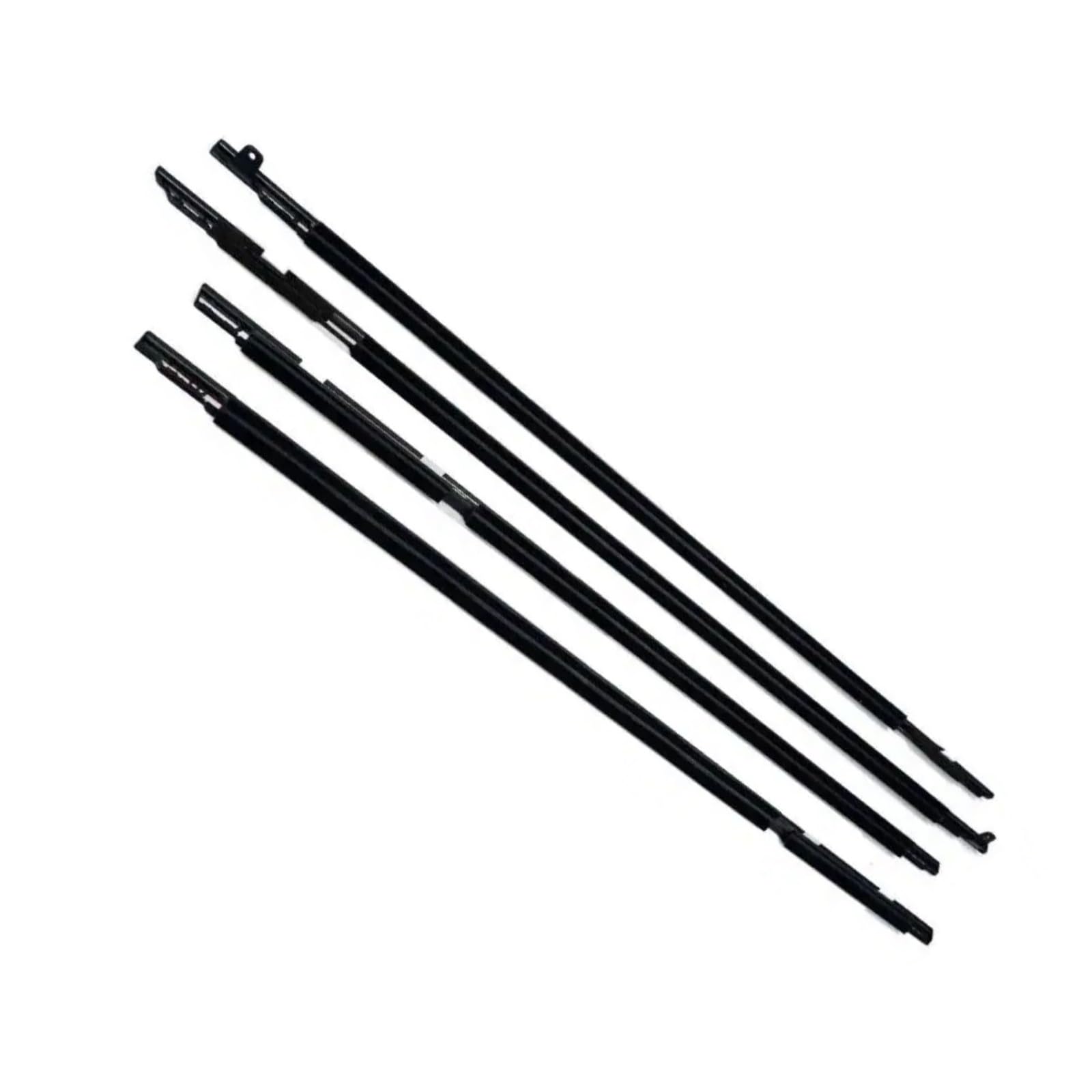 Glilar Black Automotive Window Seals Compatible With Toyota For Land For Cruiser Lc80 Lx450 1991-1998 4Pcs Weatherstrip Window Molding Trim Seal 7573060020(Black)