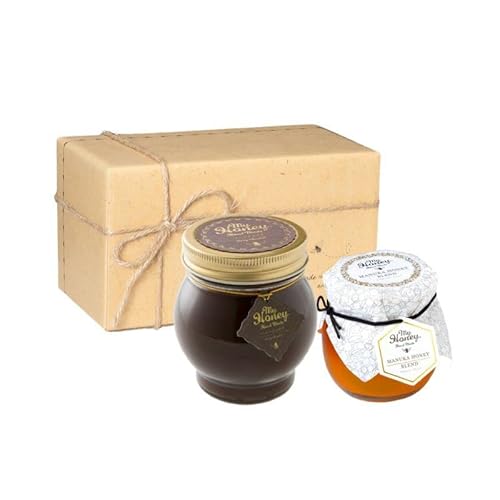 生はちみつ専門店 MY HONEY マイハニー ハニーショコラL200g+マヌカハニーブレンド90g MGO30+相当 ナチュラルクラフトボックス M+麻紐リボン