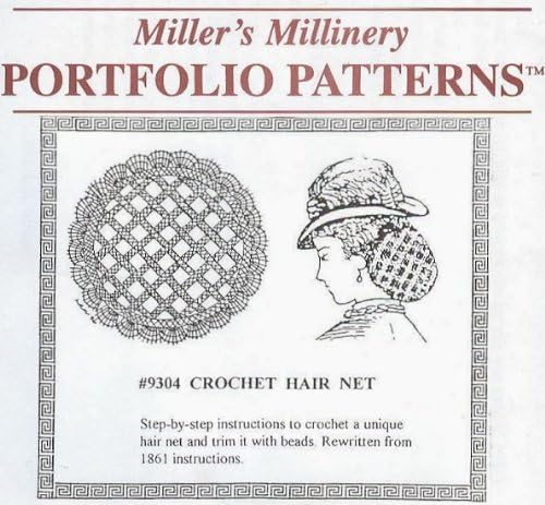 1800's Crochet Hair Net Pattern