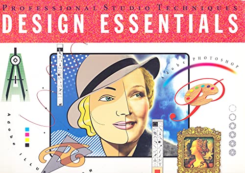 Used Book in Good Condition Design Essentials with ADOBE Illustrator and ADOBE Photoshop