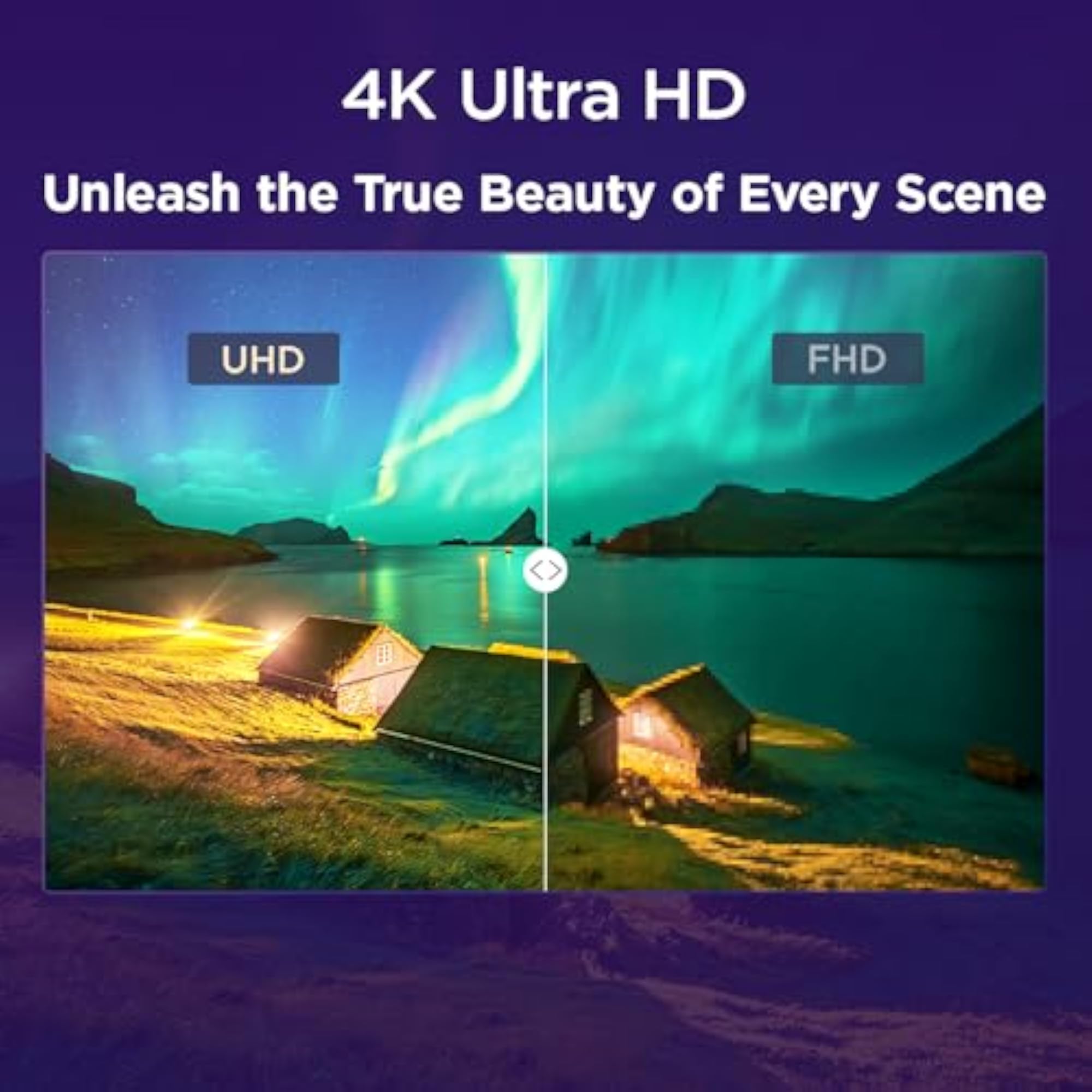 4K UHD Smart LED Google TV, 120Hz VRR