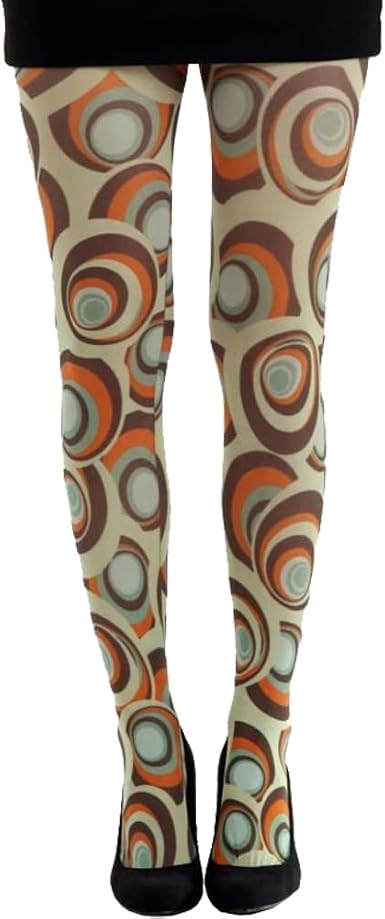 Green Carnaby Patterned Tights 
