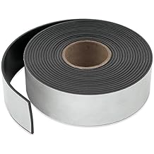 Master Magnetics Flexible Magnet Strip with Adhesive Back - 1/16" Thick, 4" Wide, 10 Long, ZG95A-A10BX